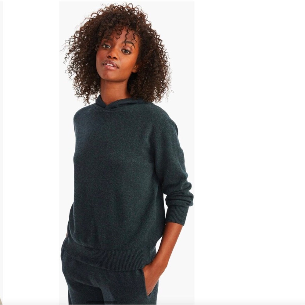 NAADAM Recycled Cashmere Set in Forest Green Size Small